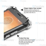 قاب محافظ ژله ای کپسول دار 5 گرمی موتورولا Clear Tpu Air Rubber Jelly Case For Motorola Moto E5