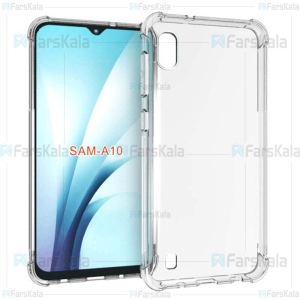 قاب محافظ ژله ای کپسول دار 5 گرمی سامسونگ Clear Tpu Air Rubber Jelly Case For Samsung Galaxy A10