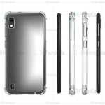 قاب محافظ ژله ای کپسول دار 5 گرمی سامسونگ Clear Tpu Air Rubber Jelly Case For Samsung Galaxy A10
