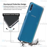 قاب محافظ ژله ای کپسول دار 5 گرمی سامسونگ Clear Tpu Air Rubber Jelly Case For Samsung Galaxy A20