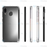 قاب محافظ ژله ای کپسول دار 5 گرمی سامسونگ Clear Tpu Air Rubber Jelly Case For Samsung Galaxy A30