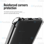 قاب محافظ ژله ای کپسول دار 5 گرمی سامسونگ Clear Tpu Air Rubber Jelly Case For Samsung Galaxy A40