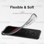 قاب محافظ ژله ای کپسول دار 5 گرمی سامسونگ Clear Tpu Air Rubber Jelly Case For Samsung Galaxy A6 2018