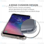 قاب محافظ ژله ای کپسول دار 5 گرمی سامسونگ Clear Tpu Air Rubber Jelly Case For Samsung Galaxy A6 Plus 2018