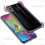 قاب محافظ ژله ای کپسول دار 5 گرمی سامسونگ Clear Tpu Air Rubber Jelly Case For Samsung Galaxy M20