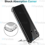 قاب محافظ ژله ای کپسول دار 5 گرمی سامسونگ Clear Tpu Air Rubber Jelly Case For Samsung Galaxy M20