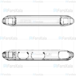 قاب محافظ ژله ای کپسول دار 5 گرمی سامسونگ Clear Tpu Air Rubber Jelly Case For Samsung Galaxy Note 8