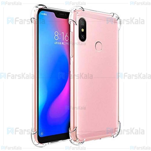 قاب محافظ ژله ای کپسول دار 5 گرمی شیائومی Clear Tpu Air Rubber Jelly Case For Xiaomi Redmi 6 Pro A2 Lite