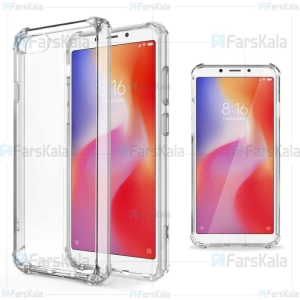 قاب محافظ ژله ای کپسول دار 5 گرمی شیائومی Clear Tpu Air Rubber Jelly Case For Xiaomi Redmi 6A