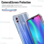 قاب محافظ ژله ای 5 گرمی هواوی Clear Tpu Rubber Jelly Case For Huawei Honor 10 Lite