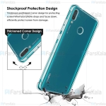 قاب محافظ ژله ای 5 گرمی هواوی Clear Tpu Rubber Jelly Case For Huawei Y9 2019 Enjoy 9 Plus