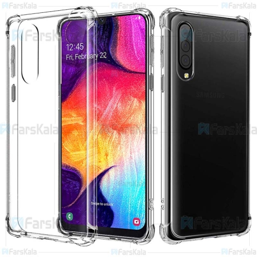 قاب محافظ ژله ای 5 گرمی سامسونگ Clear Tpu Rubber Jelly Case For Samsung Galaxy A50