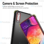 قاب محافظ ژله ای 5 گرمی سامسونگ Clear Tpu Rubber Jelly Case For Samsung Galaxy A50