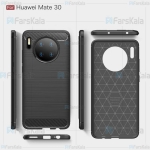 قاب محافظ ژله ای هواوی Fiber Carbon Rugged Armor Case For Huawei Mate 30