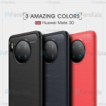 قاب محافظ ژله ای هواوی Fiber Carbon Rugged Armor Case For Huawei Mate 30