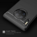قاب محافظ ژله ای هواوی Fiber Carbon Rugged Armor Case For Huawei Mate 30 Pro