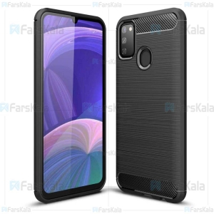 قاب محافظ ژله ای سامسونگ Fiber Carbon Rugged Armor Case For Samsung Galaxy M30s