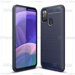 قاب محافظ ژله ای سامسونگ Fiber Carbon Rugged Armor Case For Samsung Galaxy M30s