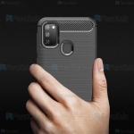 قاب محافظ ژله ای سامسونگ Fiber Carbon Rugged Armor Case For Samsung Galaxy M30s