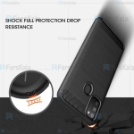 قاب محافظ ژله ای سامسونگ Fiber Carbon Rugged Armor Case For Samsung Galaxy M30s