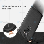 قاب محافظ ژله ای شیائومی Fiber Carbon Rugged Armor Case For Xiaomi Redmi Note 8 Pro