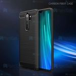 قاب محافظ ژله ای شیائومی Fiber Carbon Rugged Armor Case For Xiaomi Redmi Note 8 Pro