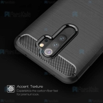 قاب محافظ ژله ای شیائومی Fiber Carbon Rugged Armor Case For Xiaomi Redmi Note 8 Pro
