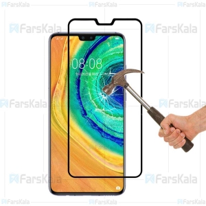 محافظ صفحه نمایش تمام چسب با پوشش کامل هواوی Full Glass Screen Protector For Huawei Mate 30