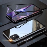 قاب محافظ مگنتی اپل Glass Magnetic 360 Case Apple iPhone 11
