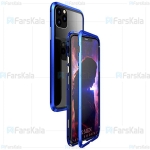 قاب محافظ مگنتی اپل Glass Magnetic 360 Case Apple iPhone 11 Pro Max