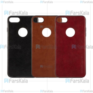قاب طرح چرم هوانمین اپل Huanmin Leather Case Apple iPhone SE 2020