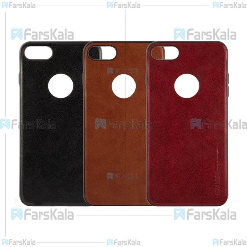 قاب طرح چرم هوانمین اپل Huanmin Leather Case Apple iPhone 7 8