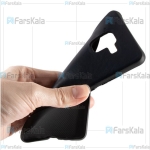 قاب طرح چرم هوانمین سامسونگ Huanmin Leather Case Samsung Galaxy A8 Plus 2018