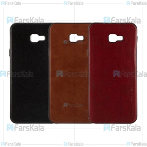 قاب طرح چرم هوانمین سامسونگ Huanmin Leather Case Samsung Galaxy J4 Plus