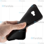 قاب طرح چرم هوانمین سامسونگ Huanmin Leather Case Samsung Galaxy J4 Plus
