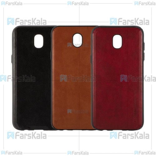 قاب طرح چرم هوانمین سامسونگ Huanmin Leather Case Samsung Galaxy J5 2017 J5 Pro