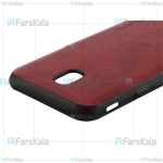 قاب طرح چرم هوانمین سامسونگ Huanmin Leather Case Samsung Galaxy J5 2017 J5 Pro