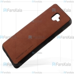قاب طرح چرم هوانمین سامسونگ Huanmin Leather Case Samsung Galaxy J6 PLUS