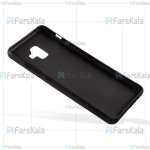 قاب طرح چرم هوانمین سامسونگ Huanmin Leather Case Samsung Galaxy J6 PLUS