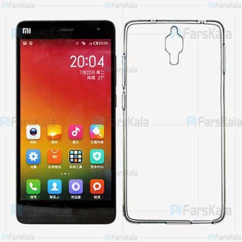 قاب محافظ ژله ای 5 گرمی شیائومی Clear Jelly Case For Xiaomi Mi 4