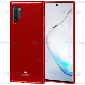 قاب محافظ ژله ای رنگی سامسونگ Mercury Goospery Jelly Case Samsung Galaxy Note 10 Plus