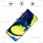 محافظ نانو تمام صفحه سامسونگ Nano Full Screen Protector For Samsung Galaxy A80 / A90