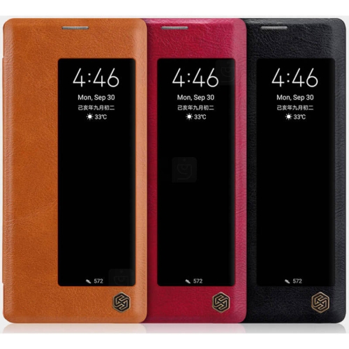 کیف محافظ چرمی نیلکین هواوی Nillkin Qin Case For Huawei Mate 30 Pro