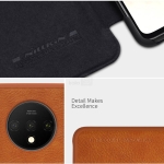 کیف محافظ چرمی نیلکین وان پلاس Nillkin Qin Case For OnePlus 7T