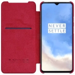 کیف محافظ چرمی نیلکین وان پلاس Nillkin Qin Case For OnePlus 7T