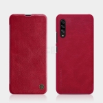 کیف محافظ چرمی نیلکین سامسونگ Nillkin Qin Case For Samsung Galaxy A90 5G