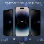 محافظ صفحه نمایش حریم شخصی تمام چسب با پوشش کامل Privacy Full Screen Protector For Xiaomi Redmi K20 / K20 Pro / Mi 9T / Mi 9T Pro