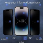 محافظ صفحه نمایش حریم شخصی تمام چسب با پوشش کامل Privacy Full Screen Protector For Xiaomi Redmi Note 7 / Note 7 Pro