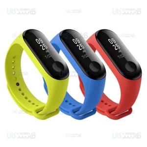 بند سیلیکونی دستبند هوشمند شیائومی Silicone Strap For Xiaomi Mi Band 3 / Mi Band 4