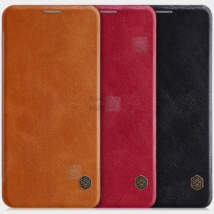 کیف محافظ چرمی نیلکین سامسونگ Nillkin Qin Case For Samsung Galaxy A60
